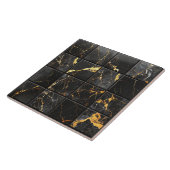Carreau Marble Mix 4x4 Squares Blue ID1186b (Côté)