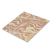 Carreau Marbly Blush Rose & Gold Parties scintillant migno (Côté)