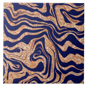 Carreau Marbly Violet & Blush rose Parties scintillant mig