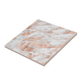 Carreau Marbre 3 Or Blanc et Rose (Côté)