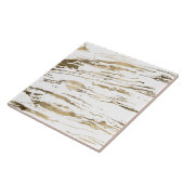 Carreau Marbre blanc moderne Abstrait (Côté)