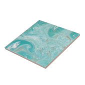 Carreau Marbre bleu de vague (Côté)