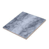 Carreau Marbre bleu et blanc (Côté)