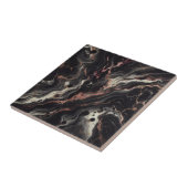 Carreau Marbre bordeaux noir Pierre de luxe pour élégant (Côté)