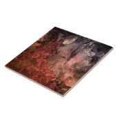 Carreau Marbre de cuivre brillant d'émeraude d'encre de (Côté)