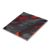 Carreau Marbre de la lave bordeaux (Côté)