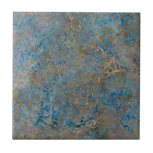 Carreau Marbre de luxe de lazulite de Lapis (Devant)