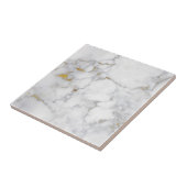 Carreau Marbre de luxe des veines d'or (Côté)