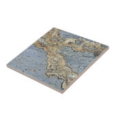 Carreau Marbre doré look céramique (Côté)