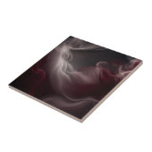 Carreau Marbre élégant fumé sur gris foncé (Côté)