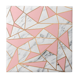 Carreau Marbre Golden Mosaic