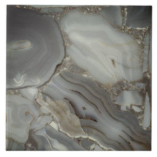 Carreau Marbre gris avec Veine or