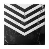 Carreau Marbre noir et blanc (Devant)