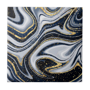 Carreau marbre, or, gris, vieux, blanc, bleu pâle, moderne