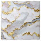 Carreau Marbre populaire Agate White Gold Collection (Devant)