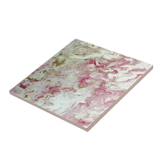 Carreau Marbre rose (Côté)