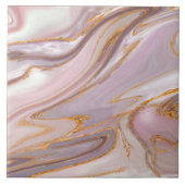 Carreau Marbre Rose liquide et or (Devant)