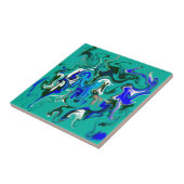 Carreau Marbre turquoise (Côté)