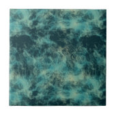 Carreau Marbre turquoise Abstrait (Devant)