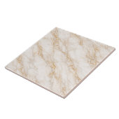 Carreau Marbre Veine Dorée – Carrelage Céramique de Luxe (Côté)