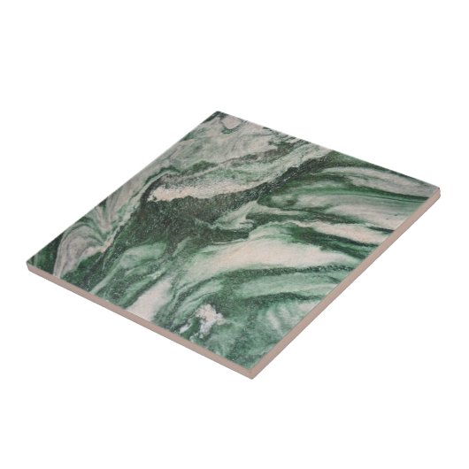 Carreau marbre vert (Côté)