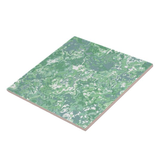 Carreau Marbre vert monochrome (Côté)