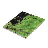 Carreau Marbre vert noir (Côté)