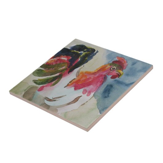 Carreau Marche de poulet (Côté)