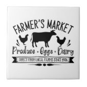 Carreau Marché des fermiers frais (Devant)