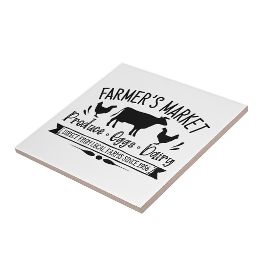 Carreau Marché des fermiers frais (Côté)
