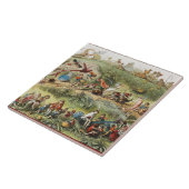 Carreau Marche triomphale du roi des elfes, fées, gobelins (Côté)