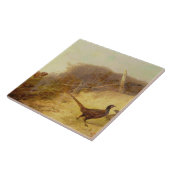 Carreau Marche vers le haut des faisans sur le ęr octobre (Côté)