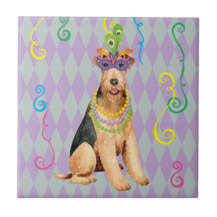Carreau Mardi Gras Airedale