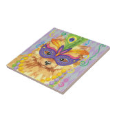 Carreau Mardi gras Pomeranian (Côté)