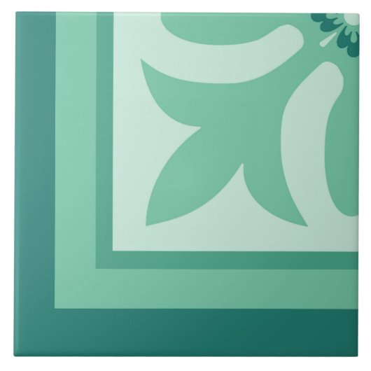 Carreau Marécage grand quart avec carrelage (Devant)