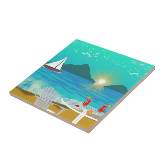 Carreau Margaritaville (Côté)