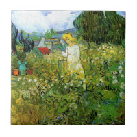 Marguerite Gachet au jardin par Vincent van Gogh
