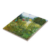 Carreau Marguerite Gachet dans le jardin par Vincent van G (Côté)