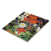 Carreau Marguerites, Lys de bois et Vetch (Côté)