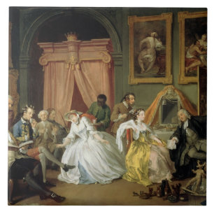 Carreau Mariage à la mode : IV, La Toilette, c.1743 (huile