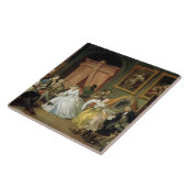 Carreau Mariage à la mode : IV, La Toilette, c.1743 (huile (Côté)