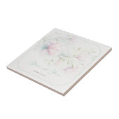 Carreau Mariage au Magnolia Rose (Côté)