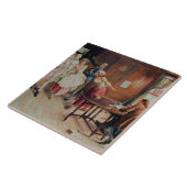 Carreau Mariage dans Fleet Street, 1898 (huile sur toile) (Côté)