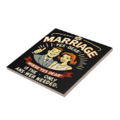 Carreau Mariage Drôle, Cadeau d'anniversaire de mariage (Côté)