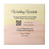 Carreau Mariage site web ajouter Q R code scanner ajouter  (Devant)