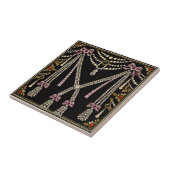 Carreau Marie Antoinette French Inspired Design Bejewelled (Côté)