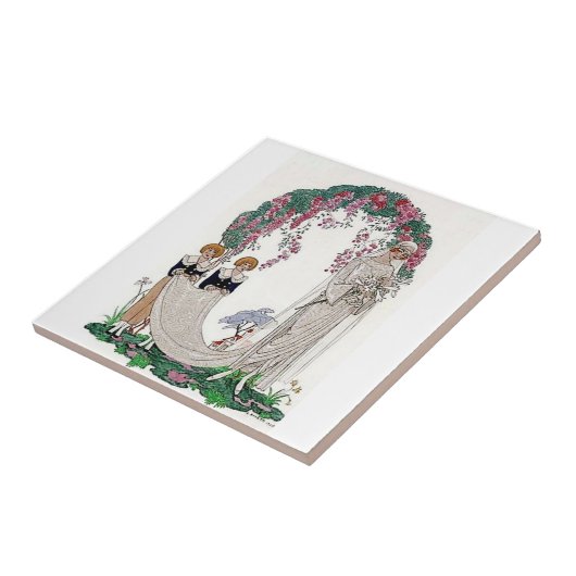 Carreau Mariée Art déco (Côté)