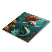 Carreau "Marielle" - Belle sirène dansante (Côté)