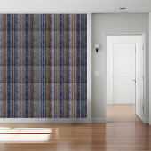 Carreau Marine Blue et or Meander Design Grille clé grecqu