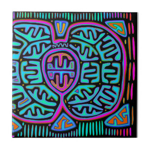 Carreau Mariposa indienne de Kuna